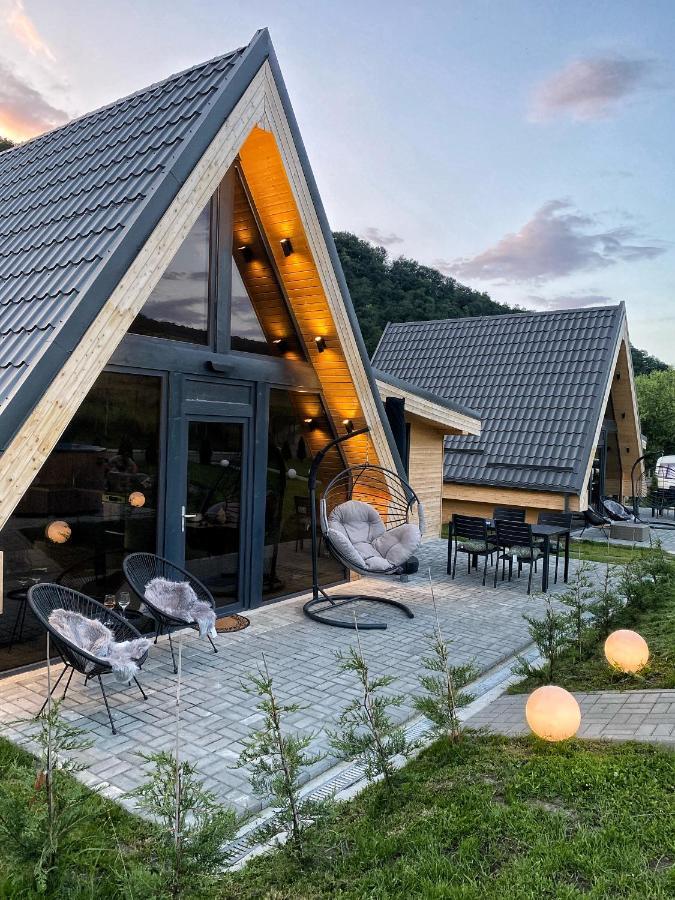 Готель Ungefug A-Frame Сігішоара Екстер'єр фото